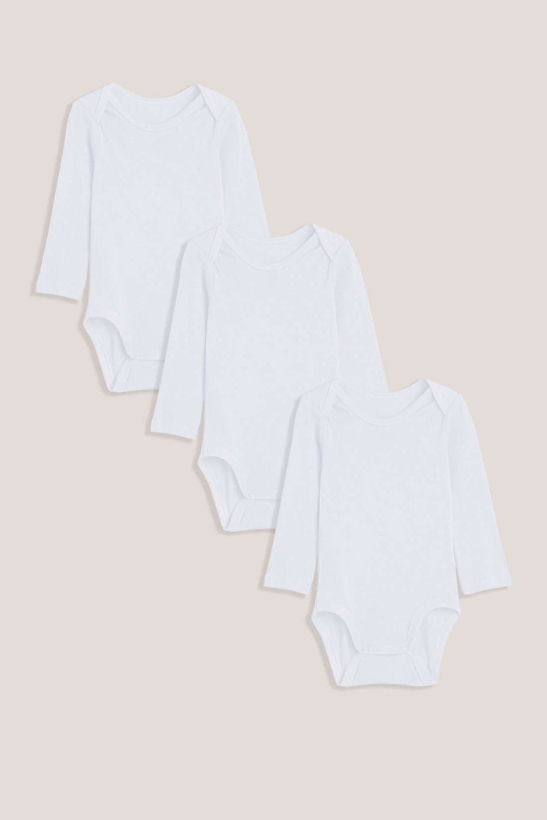 Kit Body Bebê Longo Liso - Branco